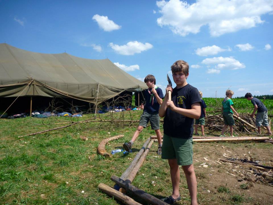 Sint-Martinus den XIIde - Kamp Curfoz Welpen Kiewit 2013